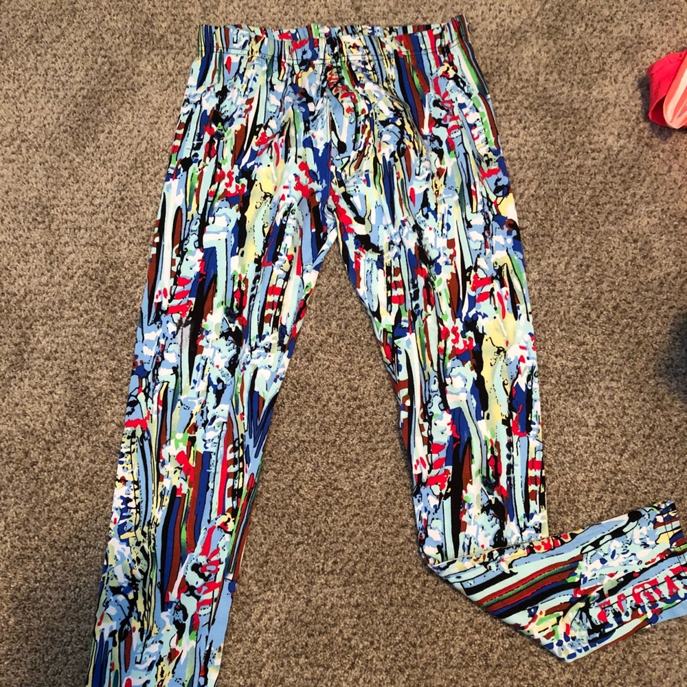 workout/lounge leggings; material is cotton!